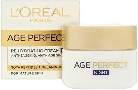 Loreal L&apos, Oreal Nachtcrème Age Perfect 50 ml.
