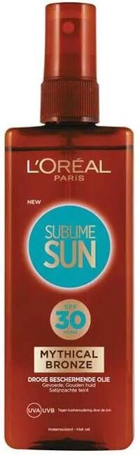 Loreal L&apos, Oreal Paris Zonnebrand Sublime Sun Mythical Bronze Oil SPF30 150 ml