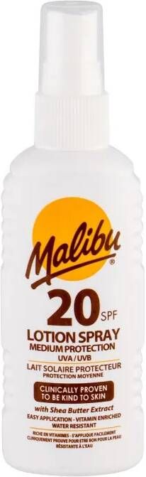 Malibu Zonnebrand Lotion Spray SPF 20 100 ml