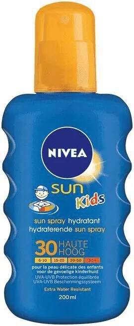 Nivea Zonnebrand Spray Kids SPF30 200ml