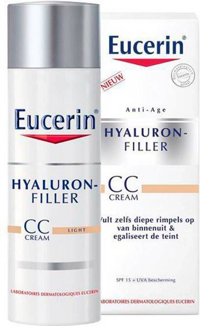 Eucerin 12x Hyaluron Filler CC Cream SPF15 Light 50 ml