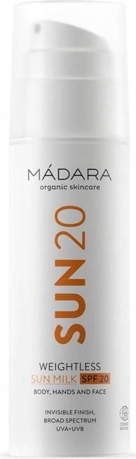 Madara Skincare Madara Sun20 Weightless Sun Milk SPF20
